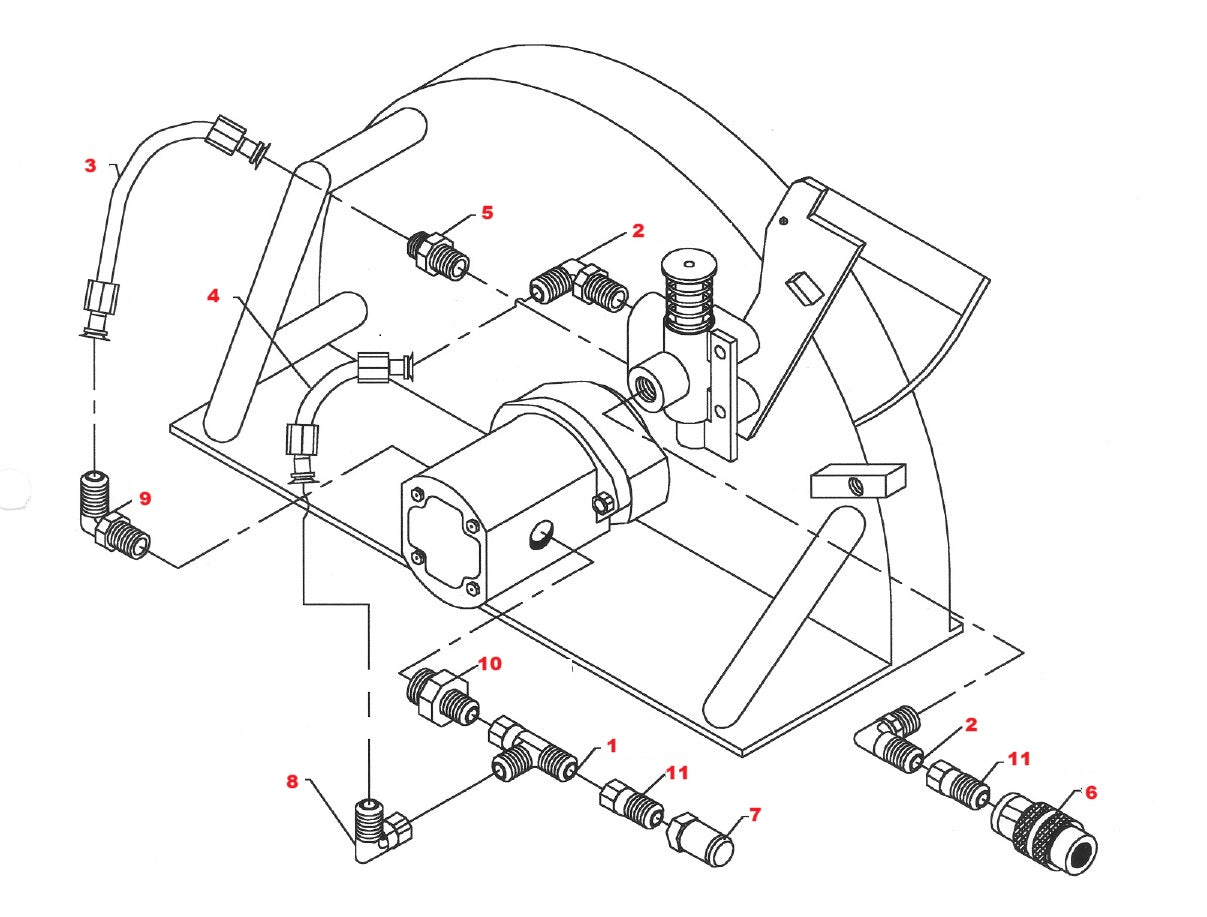 HS-20 Hand Saw Assembly Parts-3