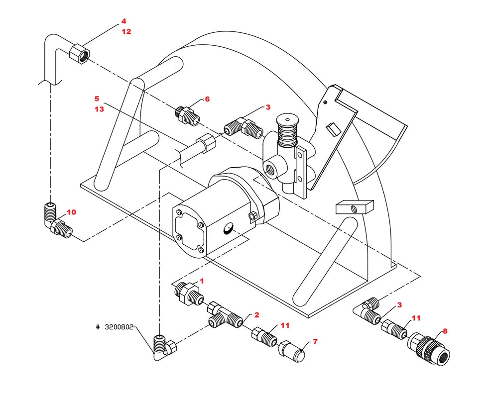 HS20-F HS24-F Hydraulic Hand Saw Flush Cut Assembly Parts-3