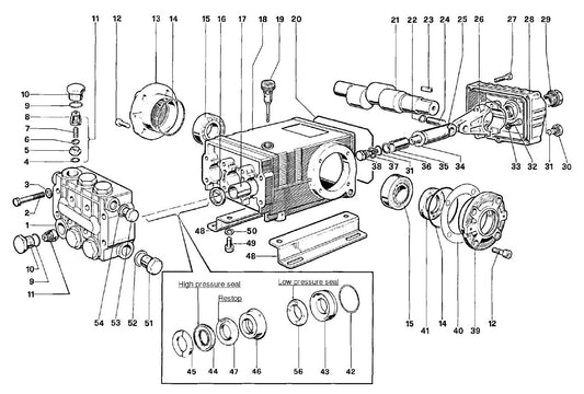 BE X-3513HTBGENCD Pressure Washer Assembly Parts-2 by BE Power Equipment