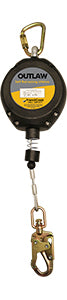 French Creek XR-30G 30 Feet Self Retracting Lifeline Outlaw with Steel Snap Hook - Non Leading Edge