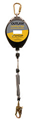 French Creek XR-50LEG 50 Feet Self Retracting Lifeline Outlaw with Steel Snap Hook - Leading Edge