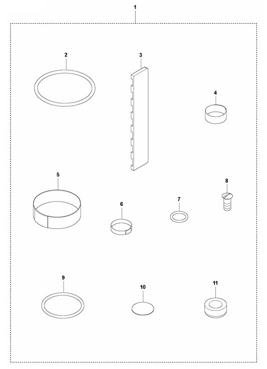 AY 87 SN 481 Service Kit Assembly Parts by Husqvarna