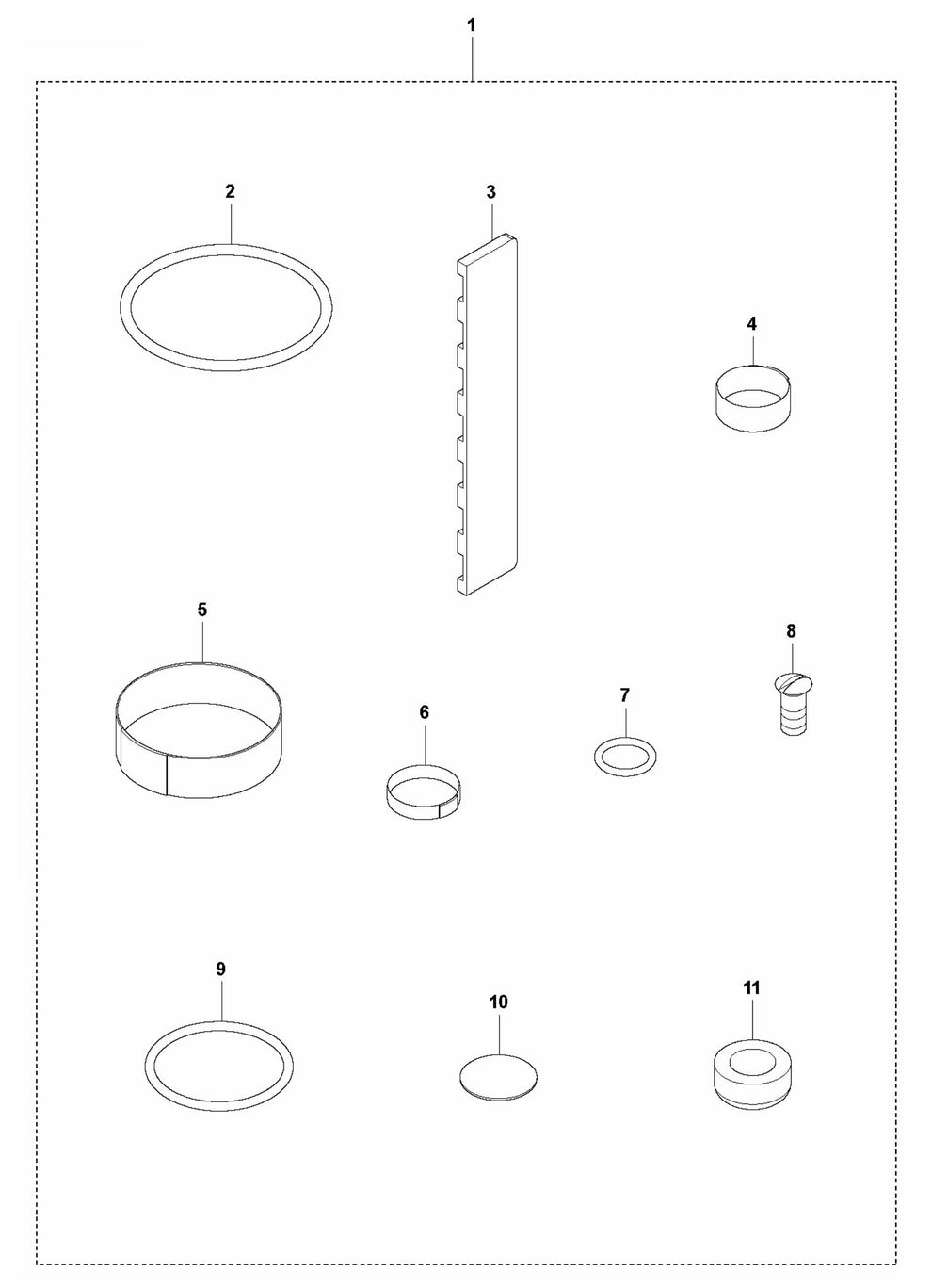 AY 87 SN 481 Service Kit Assembly Parts by Husqvarna