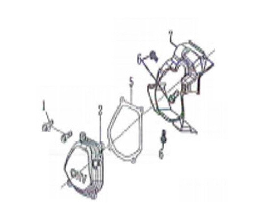 BE9400DFS Generator Valve Cover Assembly Parts by BE Power Equipment