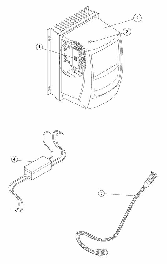 HTC 270 EG Power Unit Assembly Parts by Husqvarna