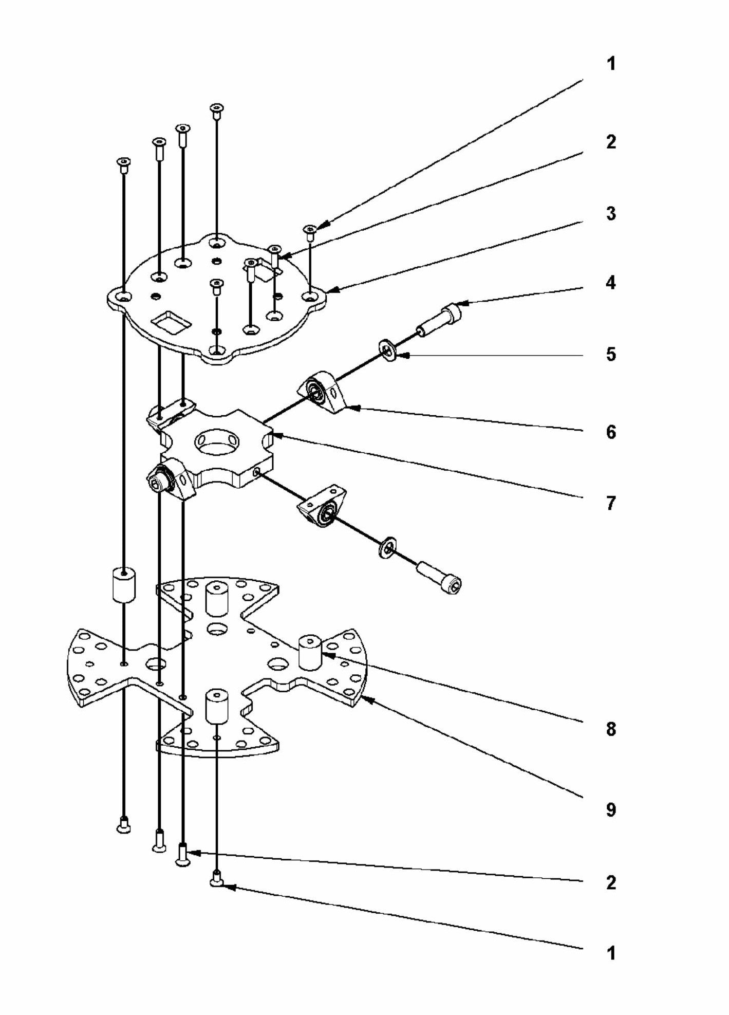 HTC 270 EG Grinding Holder Assembly Parts by Husqvarna
