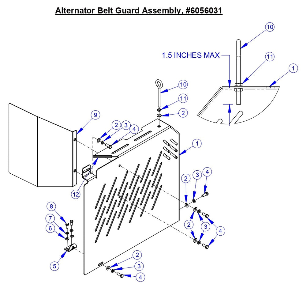 CC5555GK Alternate Belt Guard Assembly