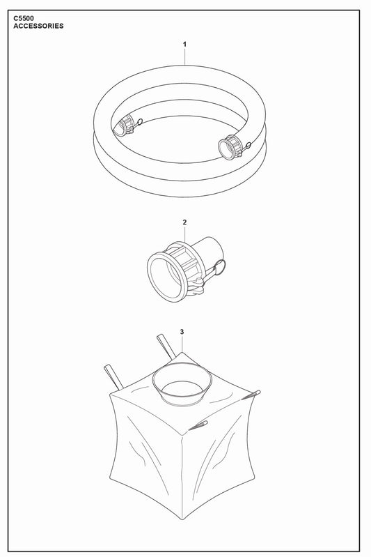 Accessories Parts C 5500 Pre-Separators By Husqvarna