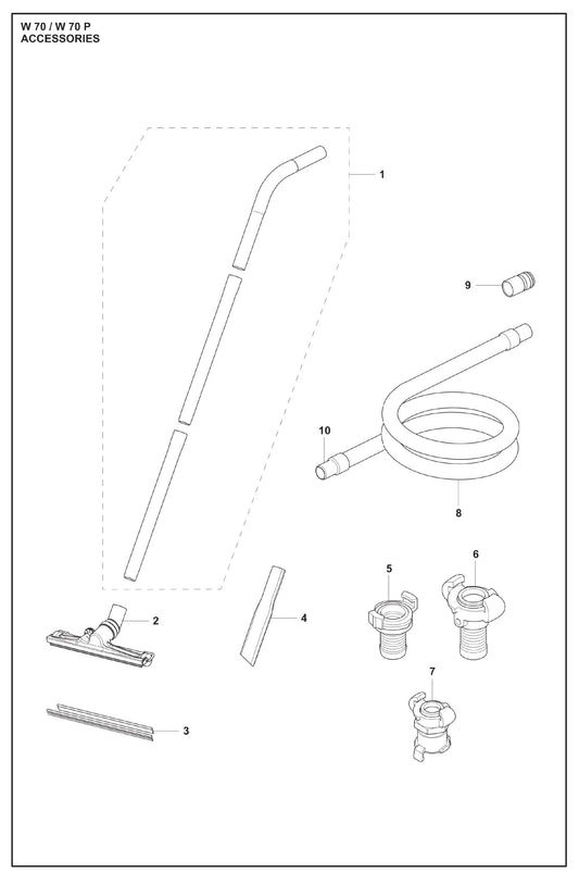 Accessories Parts For W 70 By Husqvarna