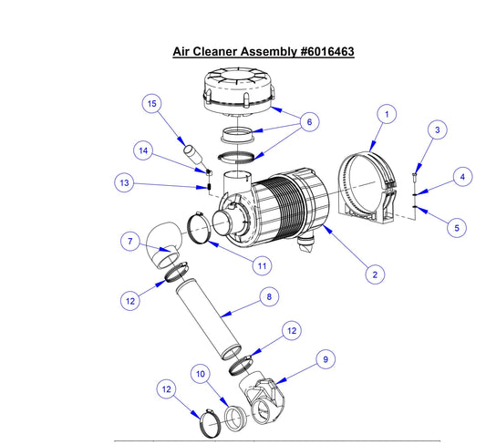 CC8574DD Air Cleaner Assembly 