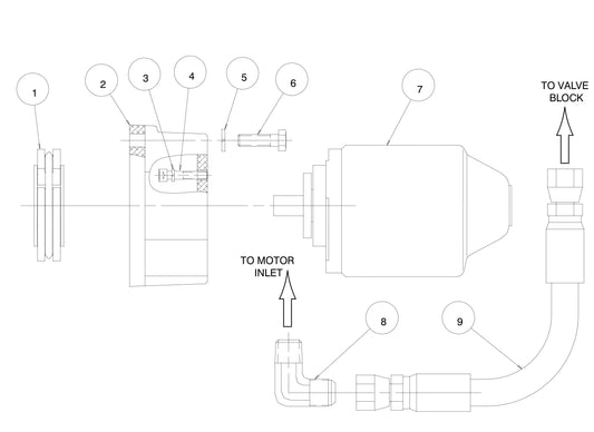 270 Airammer Motor Assembly Parts By MBW