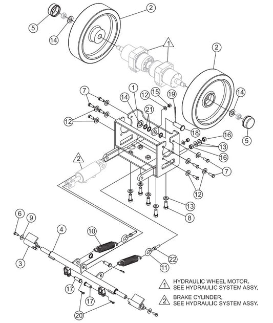 Wheel Drive Assembly Parts-PS403016, PS403020, PS403026, PS403030 DEUTZ F2L2011 DIESEL ENGINE