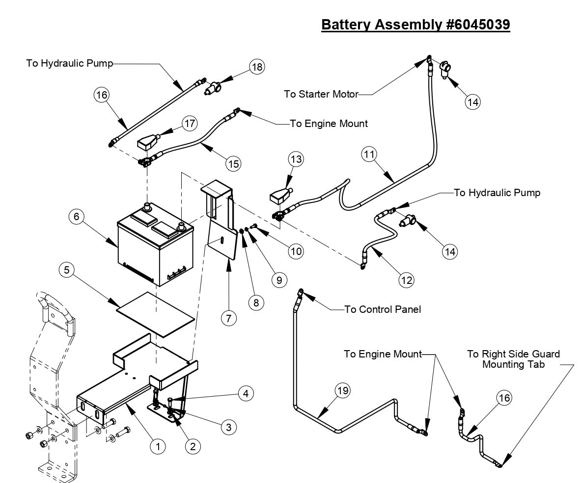 CC4144D Battery Assembly