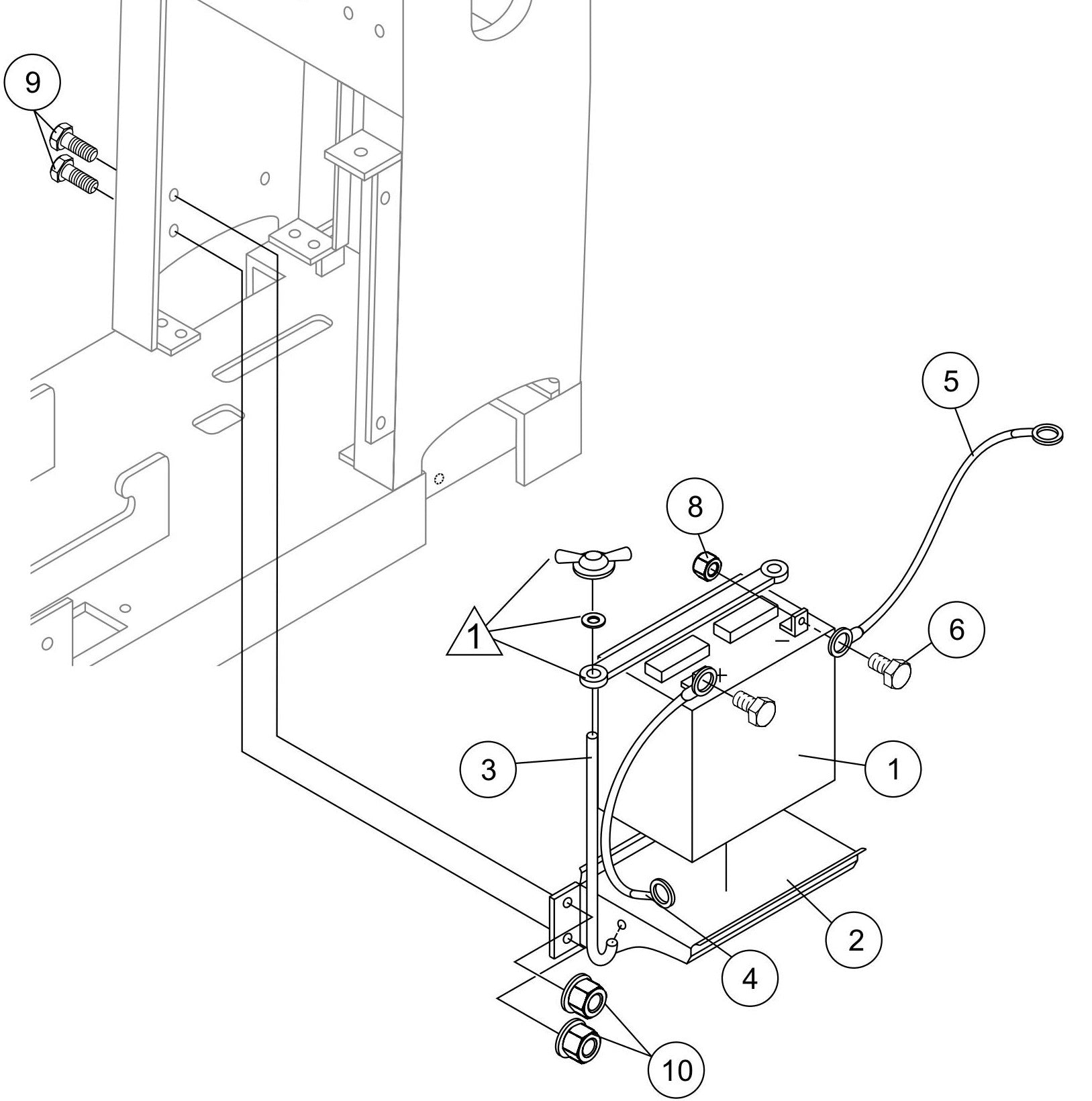 SP2S20H Battery Assembly Parts