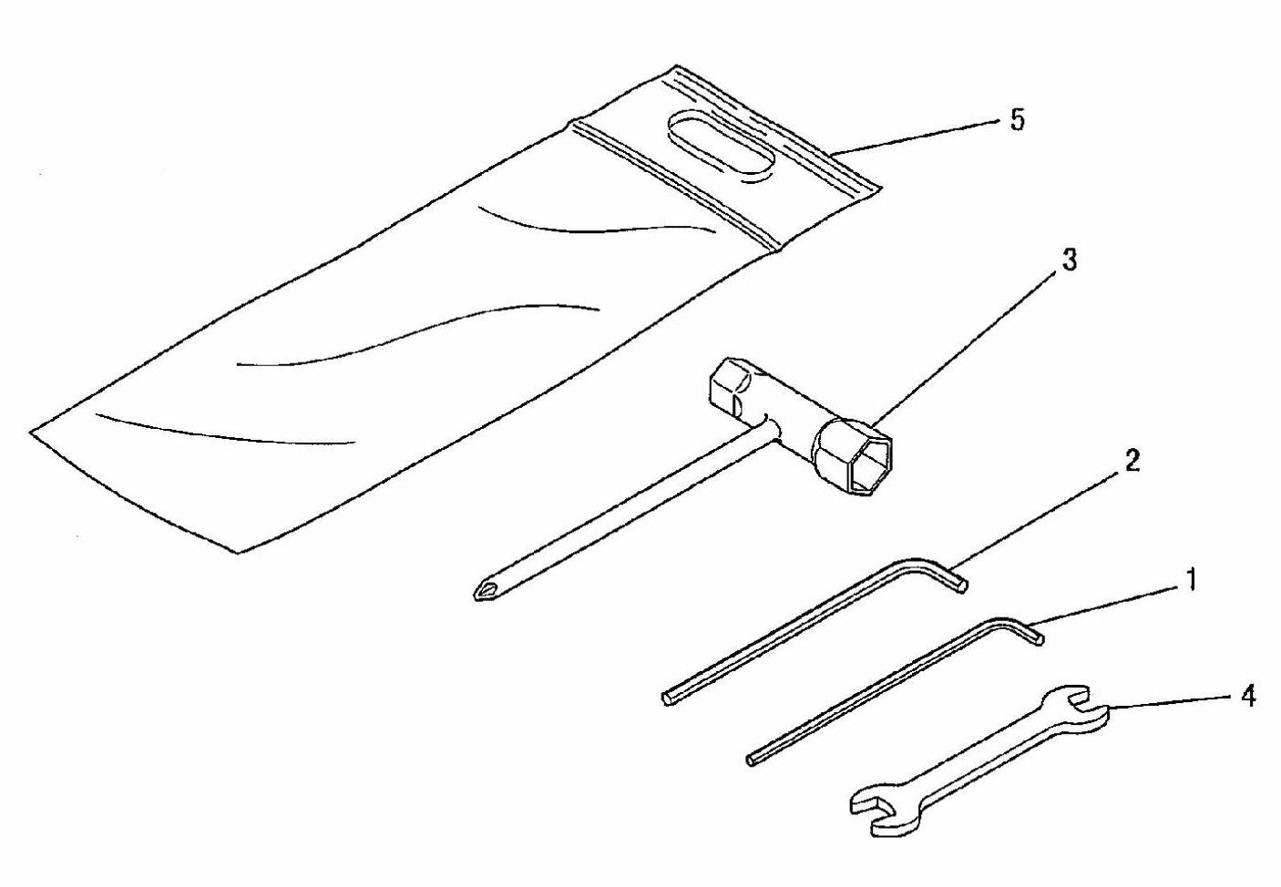 BCM2600 Tool Set Assembly Parts