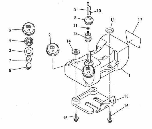 BCM2600 Fuel Tank Assembly Parts