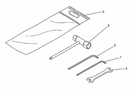 BCM3310 Tool Set Assembly Parts