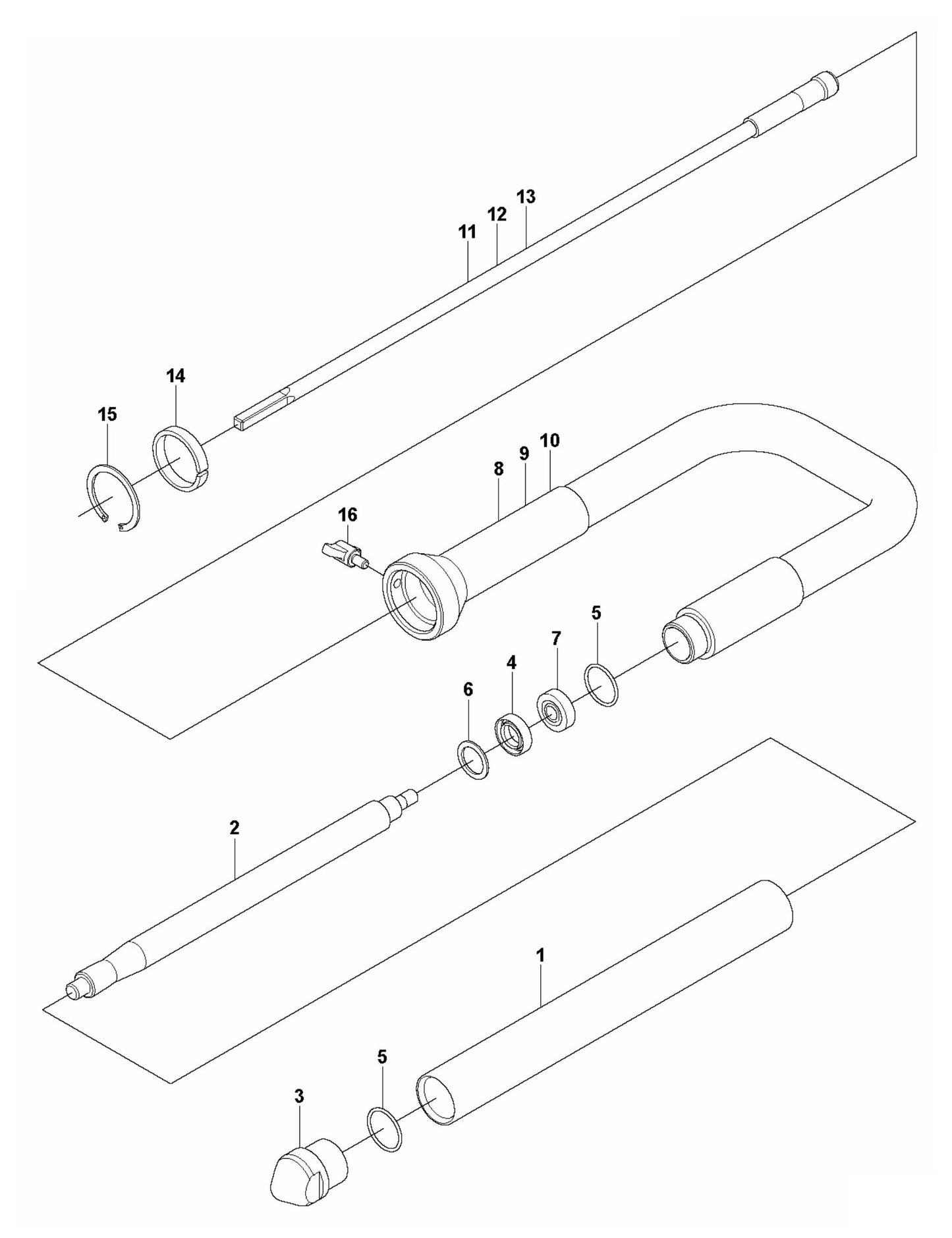 HA 35 Complete Product Assembly Parts by Husqvarna