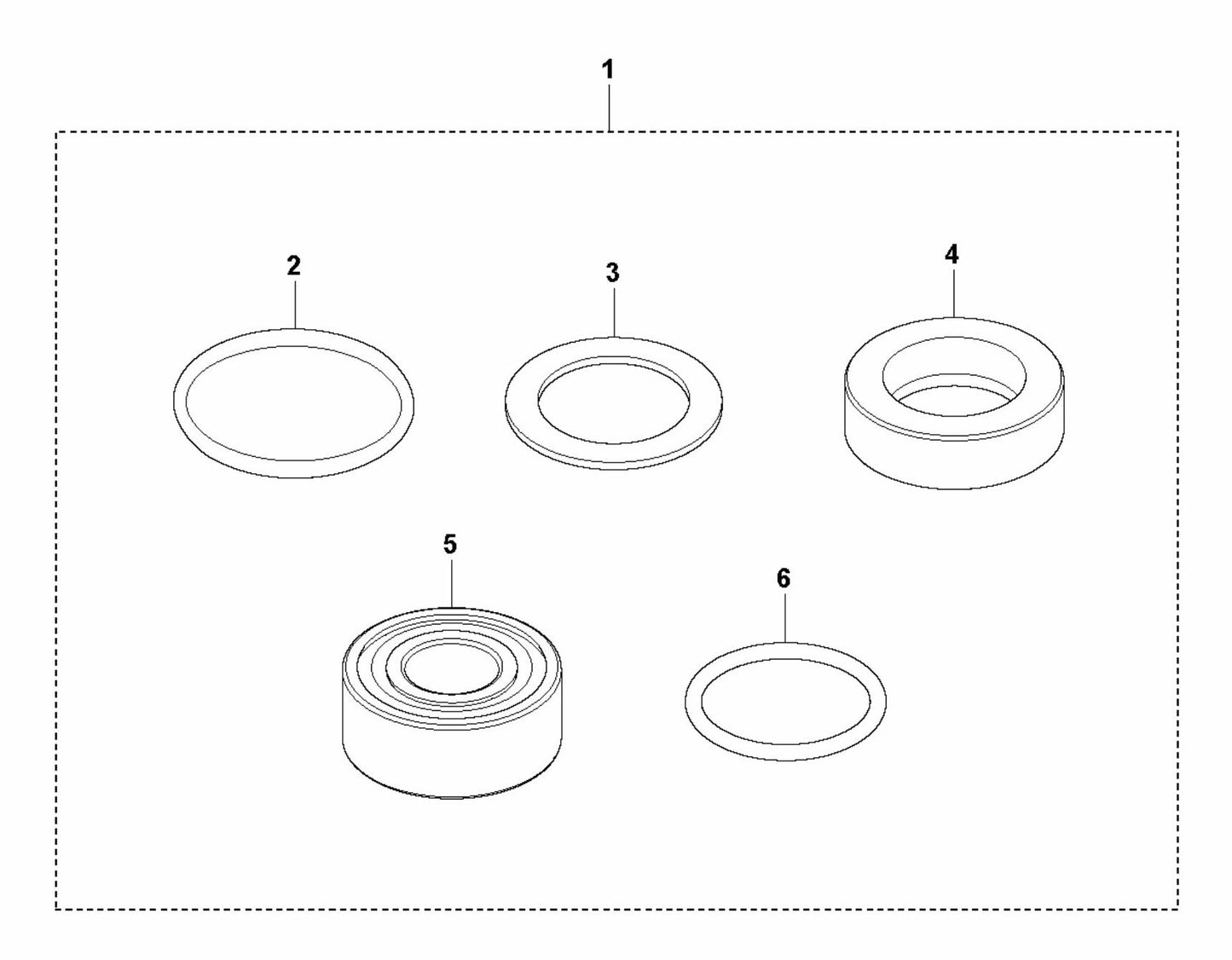 HA 35 Service Kit Assembly Parts by Husqvarna
