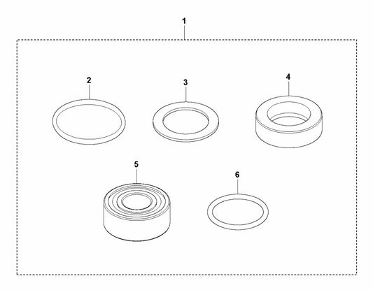 HA 35 Service Kit Assembly Parts by Husqvarna