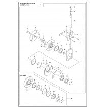 Blade Flange Parts For WS 482 HF By Husqvarna