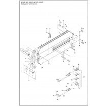 Blade Guard Center Section Parts For WS 440 HF By Husqvarna