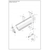 Blade Guard - Gable Section Parts For WS 440 HF By Husqvarna