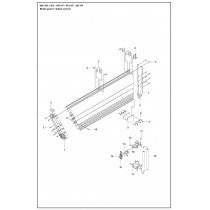 Blade Guard - Gable Section Parts for WS 442 HF By Husqvarna