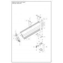 Blade Guard - Gable Section Parts For WS 482 HF By Husqvarna