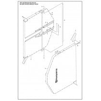 Blade Guard Single Piece Parts For WS 440 HF By Husqvarna