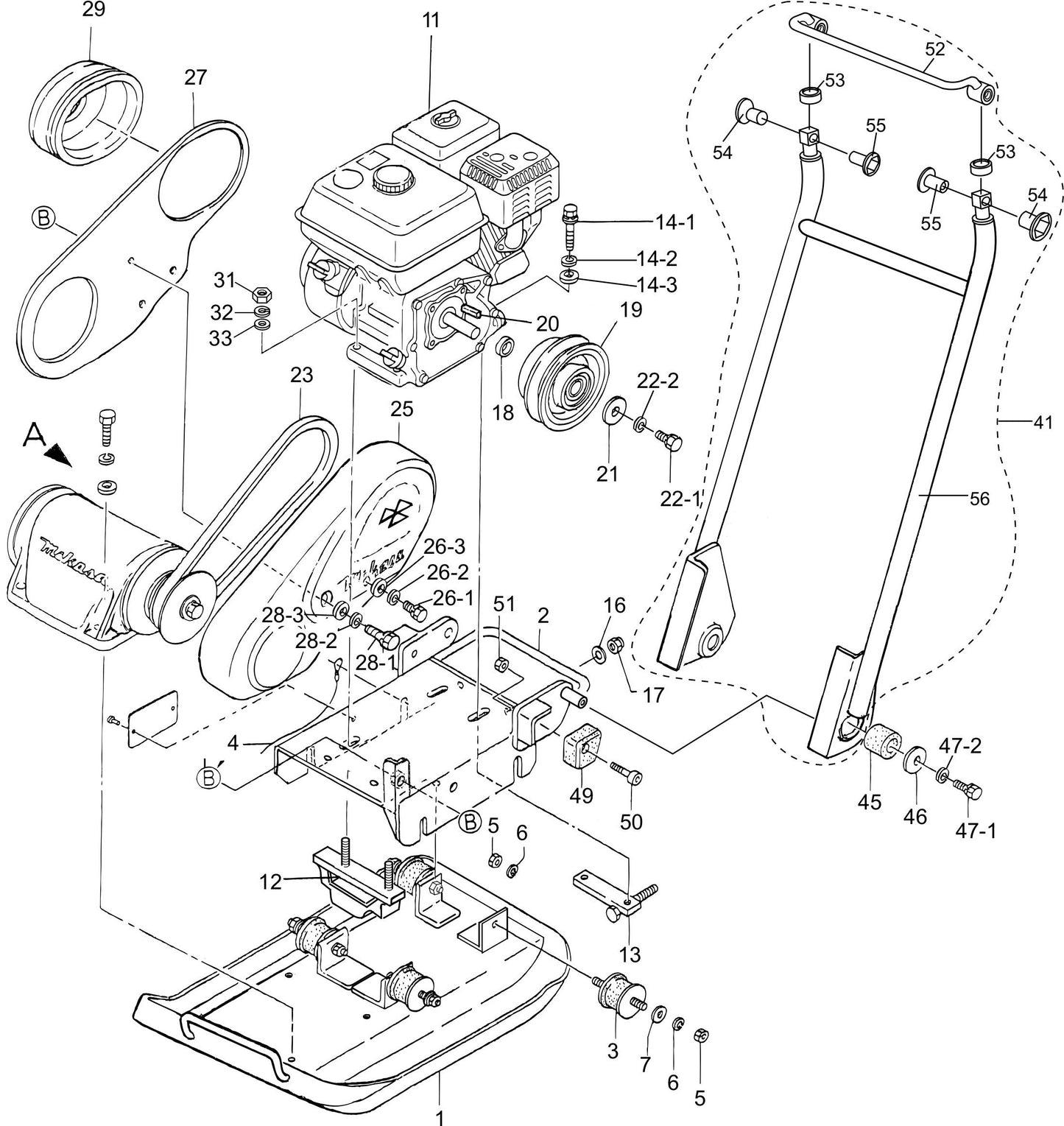 MVC64-VH/VHW Body Assemble Parts