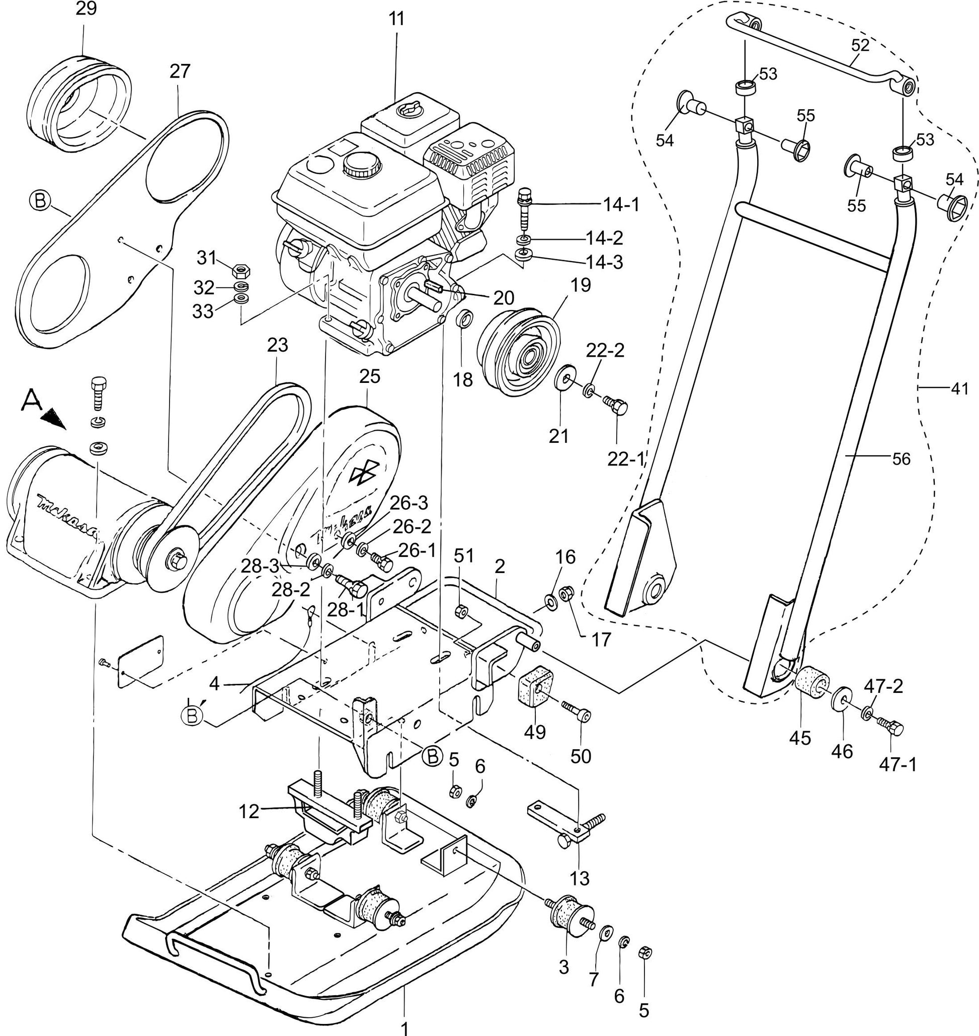 MVC64-VH/VHW Body Assemble Parts