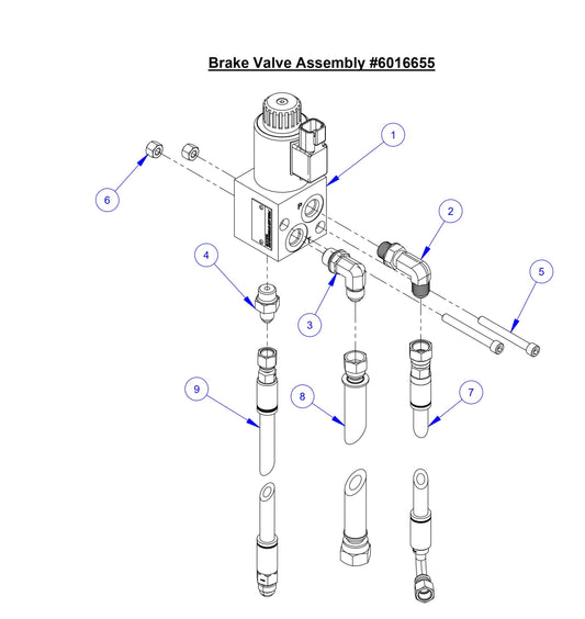 CC8574DD Brake Valve Assembly