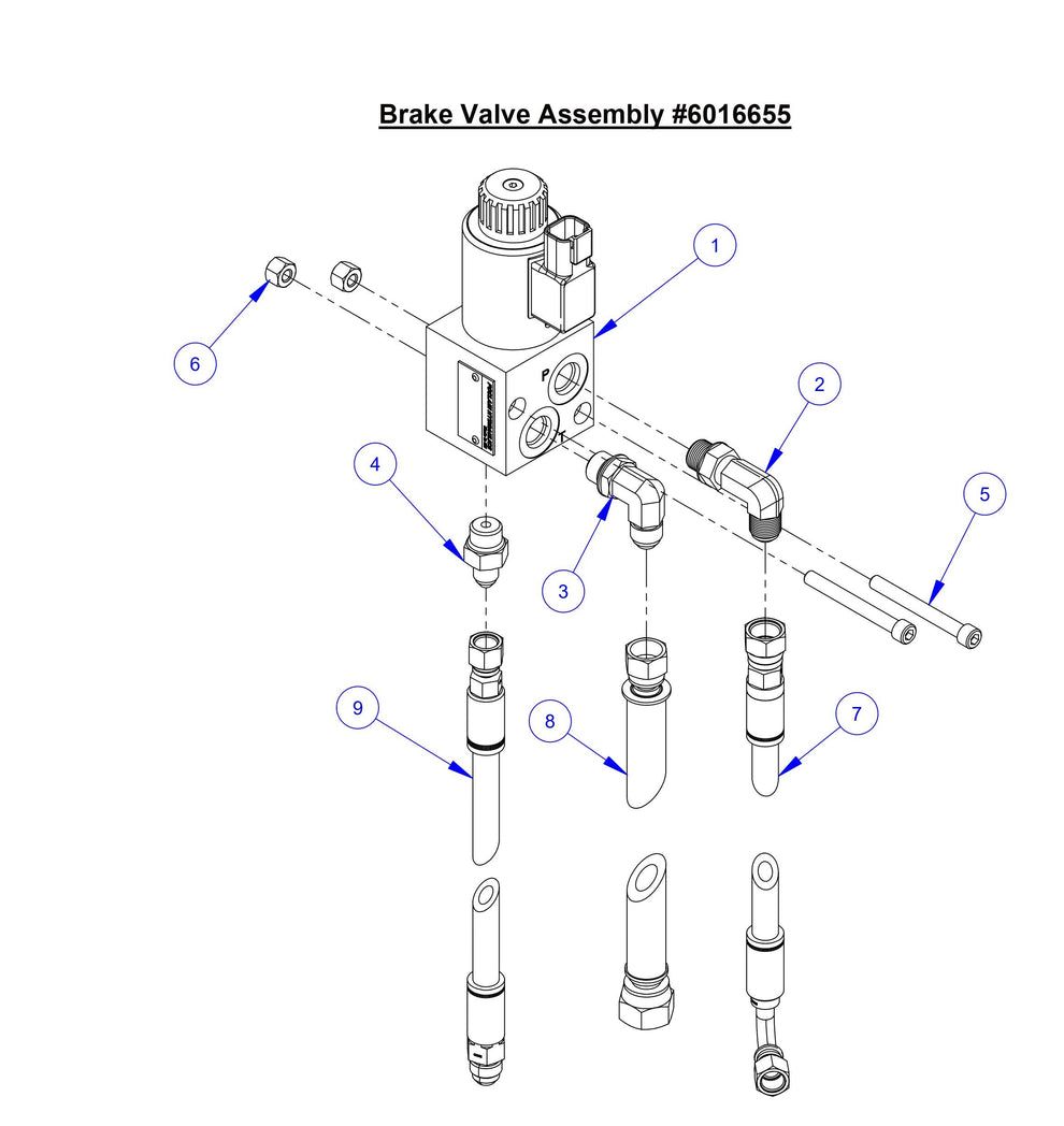 CC8574DD Brake Valve Assembly