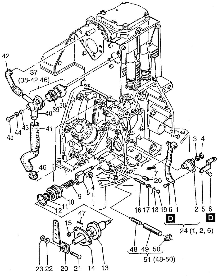 Breather HATZ 1D81Z Engine Assembly Parts For MDRD Walk Behind Rollers By MUltiquip