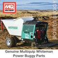 512279 Support Bumper Stop for TB11E, TB11G Track Drive Power Buggy Multiquip Whiteman