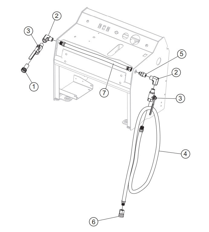 Water System Assembly Parts-PS706016, PS706020, PS706026, PS706030, PS706036 DEUTZ BF3L2011 DIESEL ENGINE