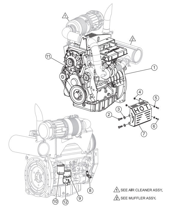 Engine Assembly Parts-PS706016, PS706020, PS706026, PS706030, PS706036 DEUTZ BF3L2011 DIESEL ENGINE