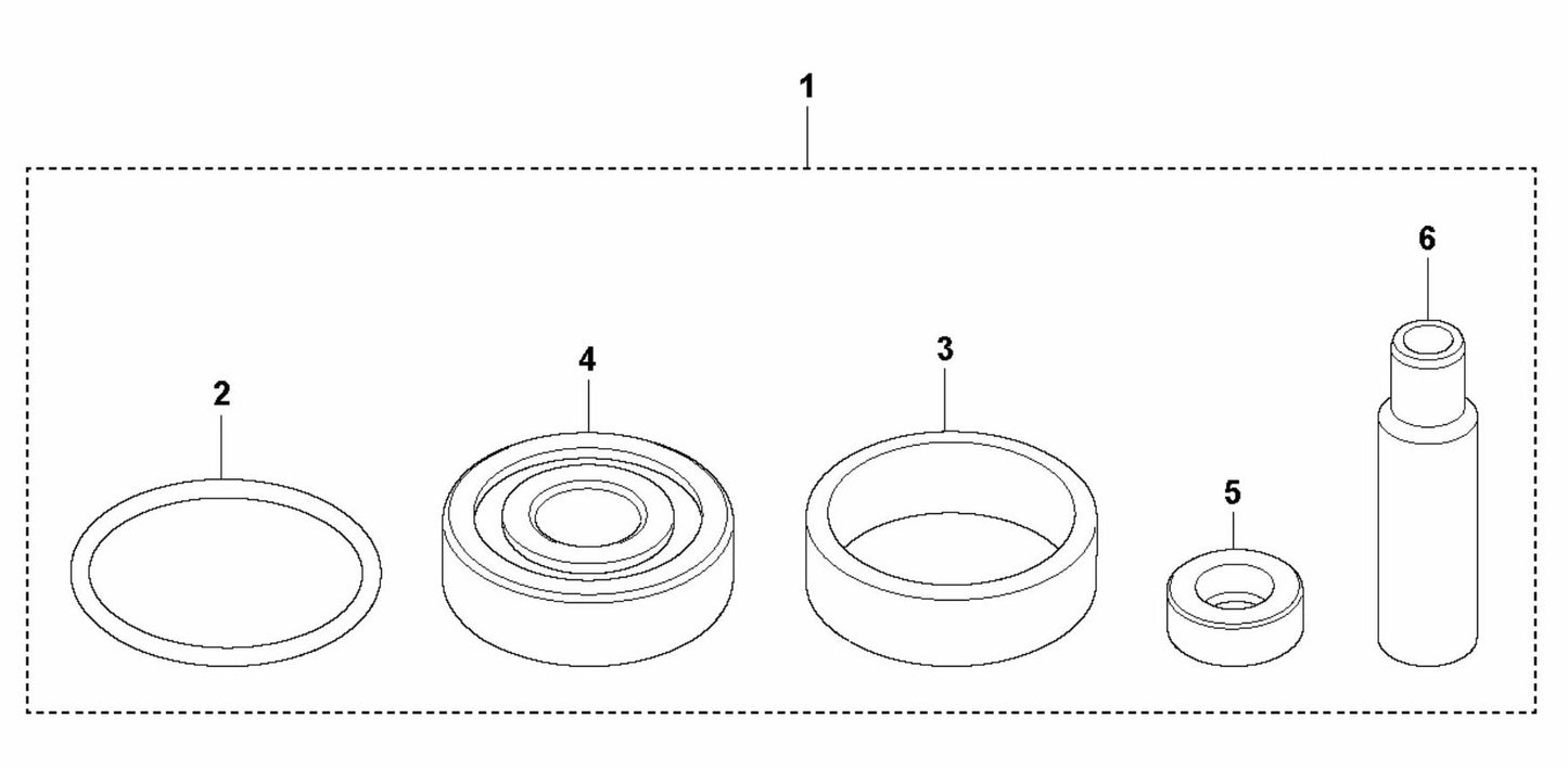 AT 59 Service Kit Assembly Parts By Husqvarna