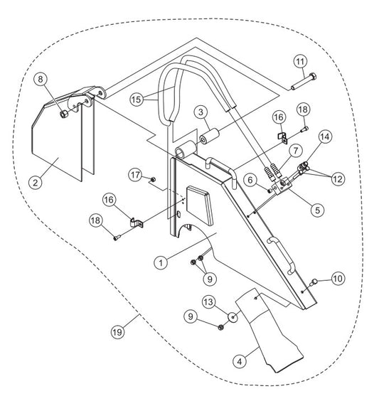 16", 20", 26" Bladeguard Assembly Parts-PS706016, PS706020, PS706026, PS706030, PS706036 DEUTZ BF3L2011 DIESEL ENGINE