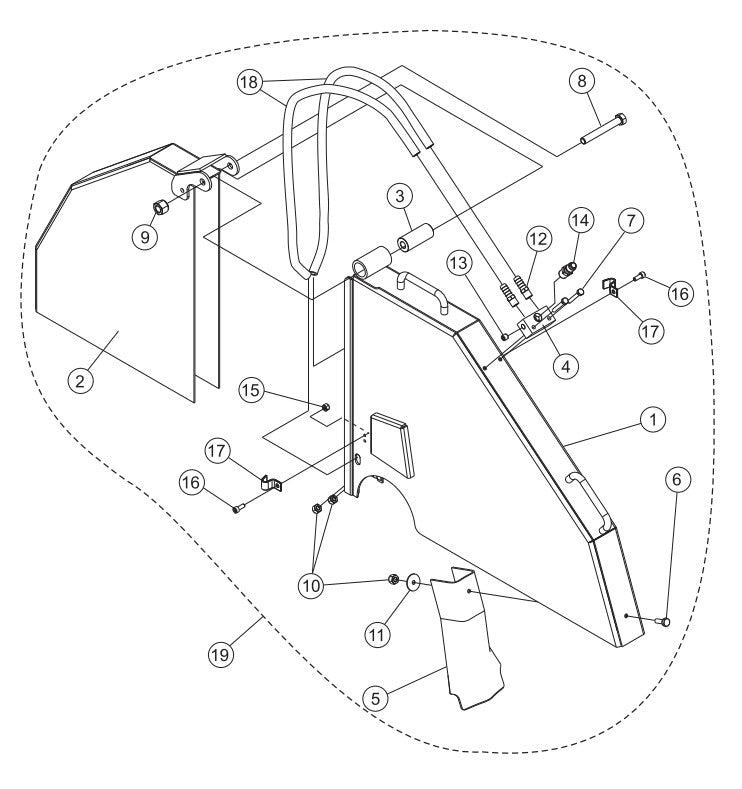30", 36" Bladeguard Assembly Parts-PS706016, PS706020, PS706026, PS706030, PS706036 DEUTZ BF3L2011 DIESEL ENGINE