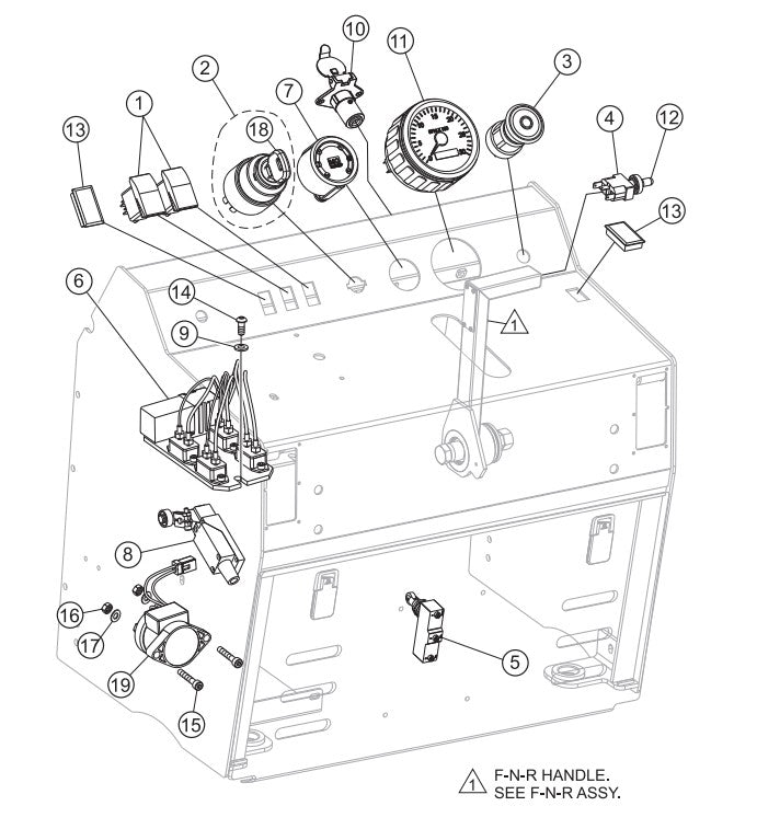 Electrical Control Assembly Parts-PS706016, PS706020, PS706026, PS706030, PS706036 DEUTZ BF3L2011 DIESEL ENGINE