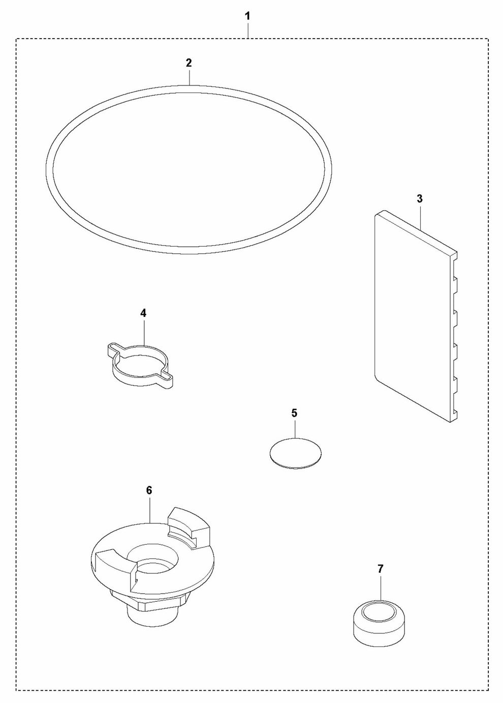AY 157 SN 481 Service Kit Assembly Parts by Husqvarna