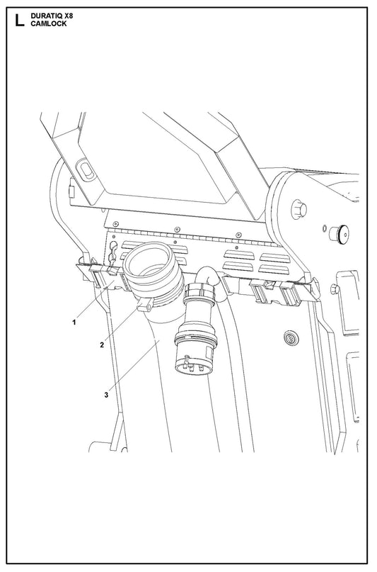 Camlock Parts For HTC X8 By Husqvarna