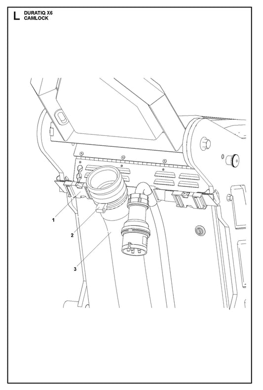 Camlock Parts For HTC X6 By Husqvarna