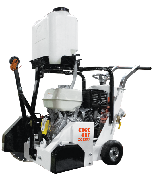 CC1200XL Gas Push Walk Behind Saw by Core Cut Diamond Products