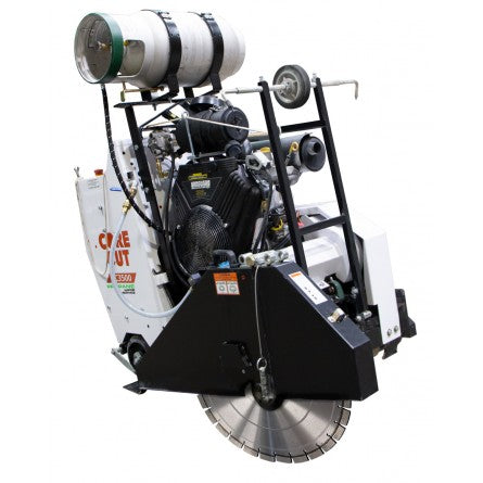 6011401 Frame Upright Weldment for CC3500J Concrete Saw Core Cut by Diamond Products