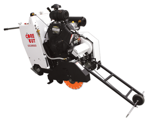 CC3500 Gas Self propelled Walk Behind Saw by Core Cut Diamond Products