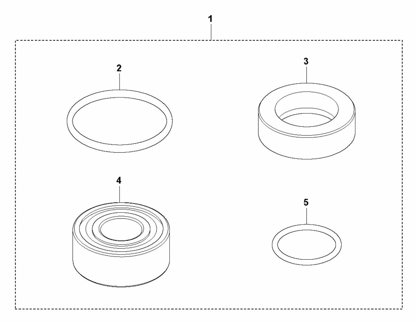 AA 67 Service Kit Assembly Parts by Husqvarna