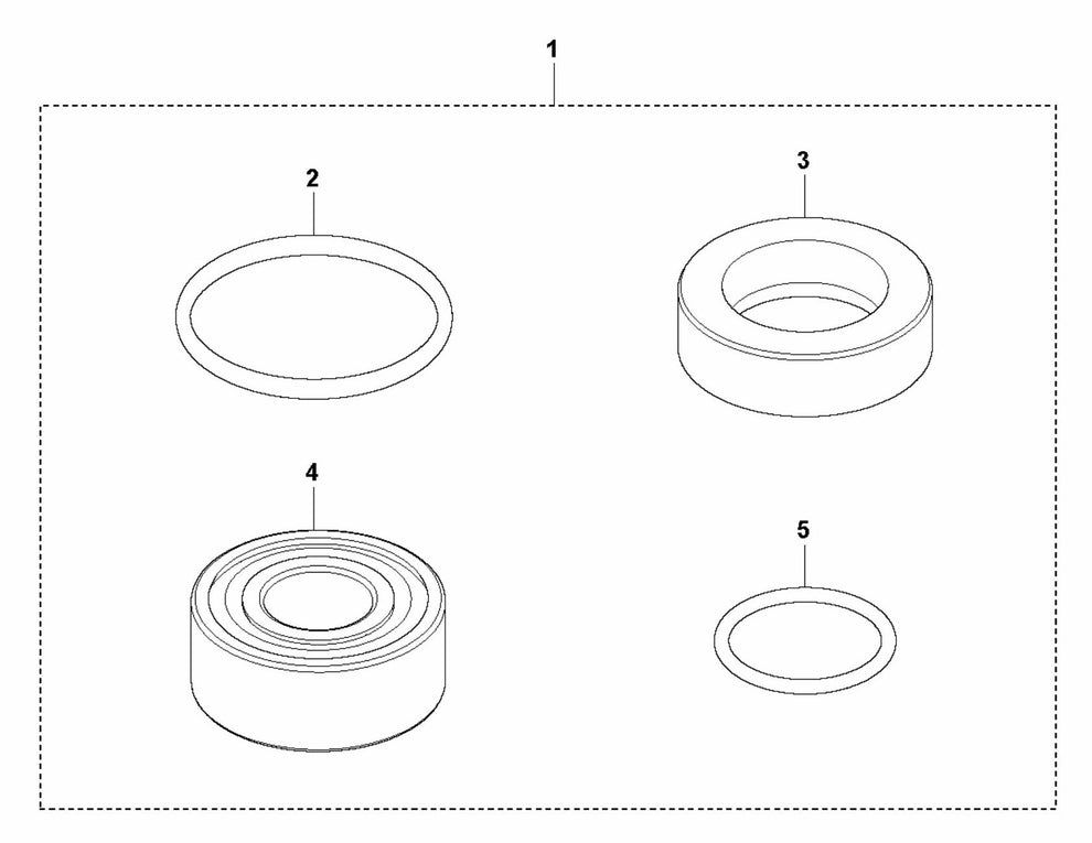 AA 67 Service Kit Assembly Parts by Husqvarna